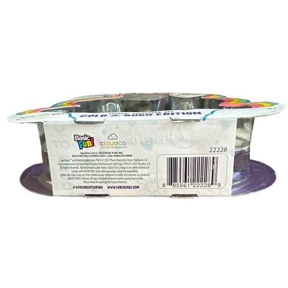 New Care Bears Gold & Ruby Edition Special Collector Set ~ 6 Super Shiny Bears - Picture 4 of 4